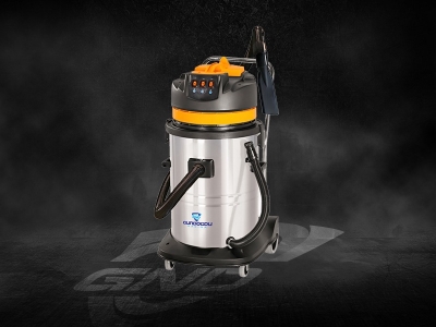 ITALIAN ENGINE WET-DRY VACUUM CLEANER WITH CAR APPARATUS (3 MOTORS)